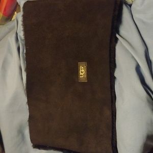 UGG Shearling Sheepskin Neck Warmer Snood NWOT